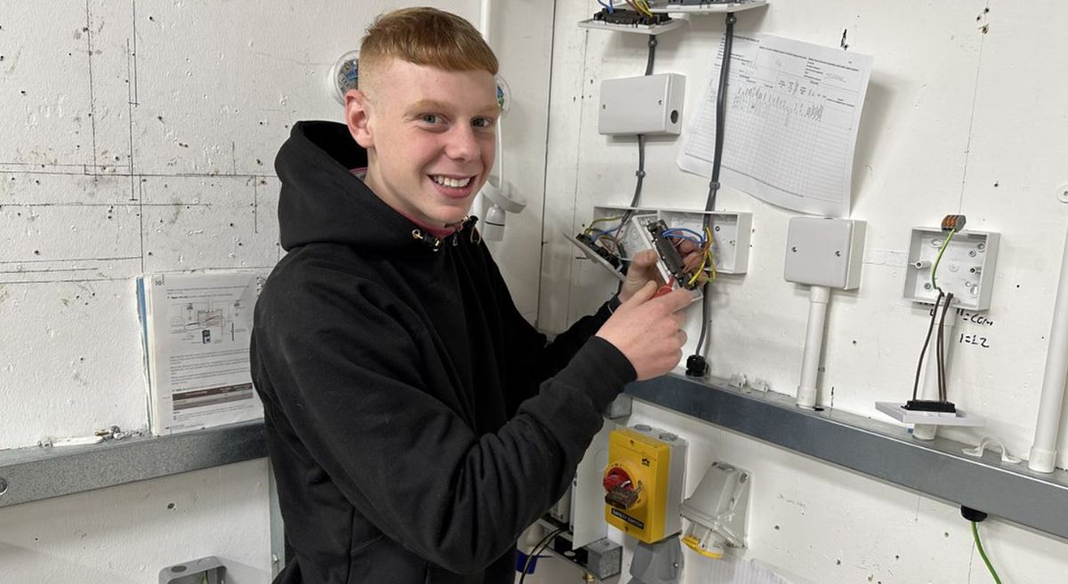 Picture of SERC Apprentice Reece Kenny